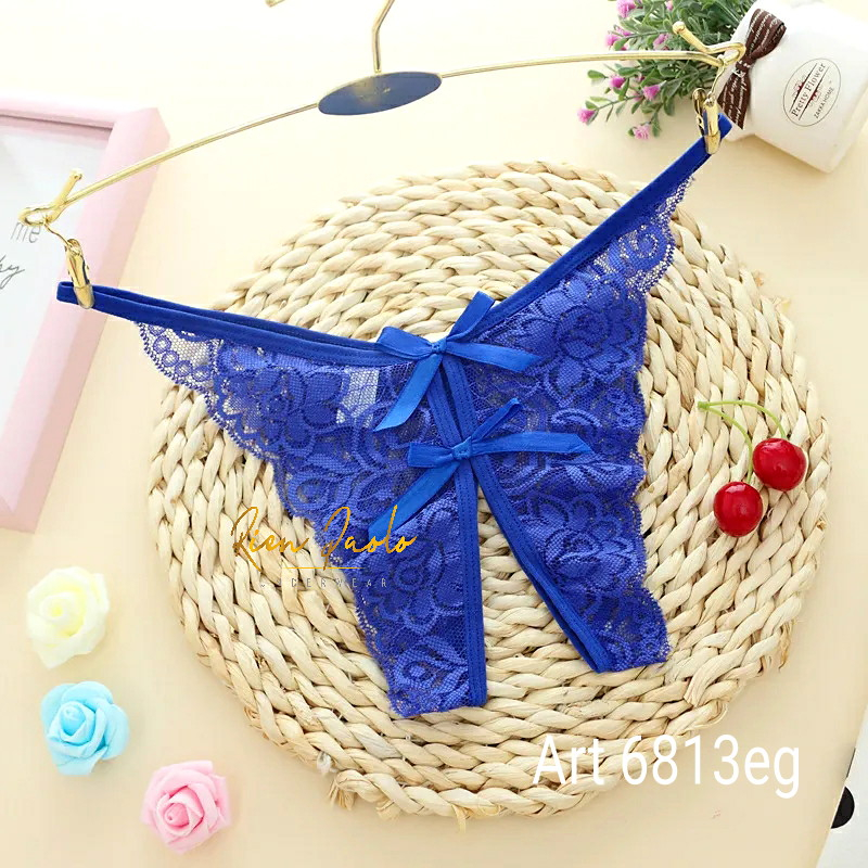 Jual G String Wanita Sexy Hot Celana Dalam Cd Open Crotch Lingerie