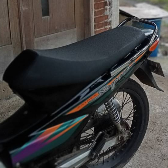 Jual Jok Supra X Lama Modif Roadrace Bahan Kulit Amplas Anti Slip