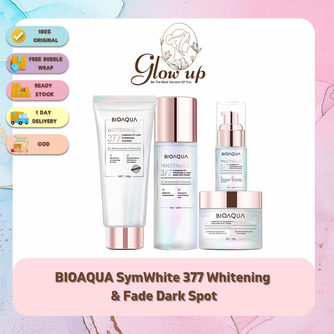 Jual GLOWUP BIOAQUA SymWhite 377 Whitening Fade Dark Spot With Flek