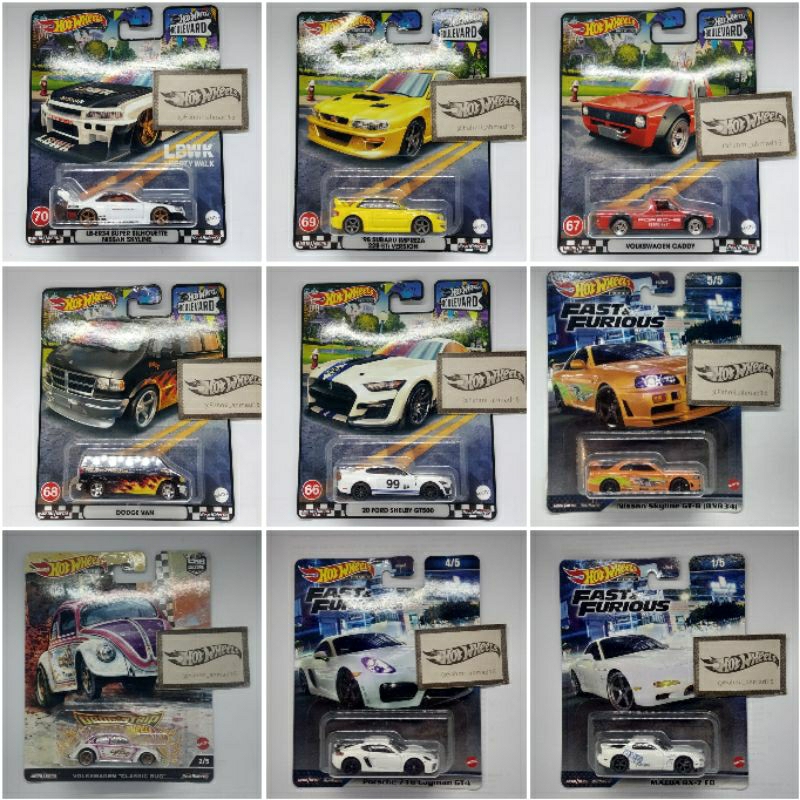 Jual Hot Wheels Premium Bugatti Chiron Honda Civic Type R Nissan Silvia Mazda Toyota Acura NSX