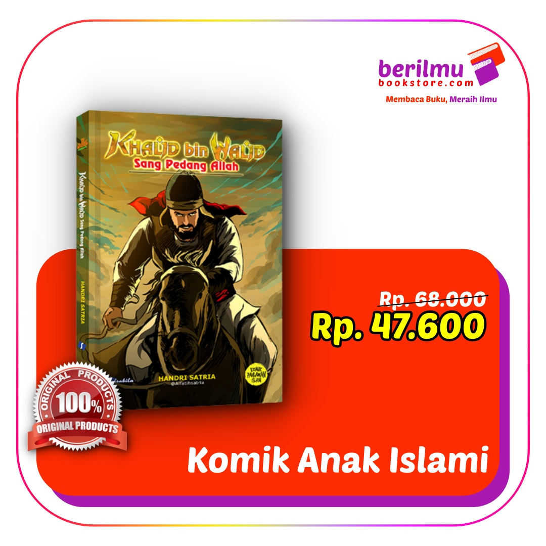 Jual Komik Khalid Bin Walid Komik Pahlawan Islam Original By