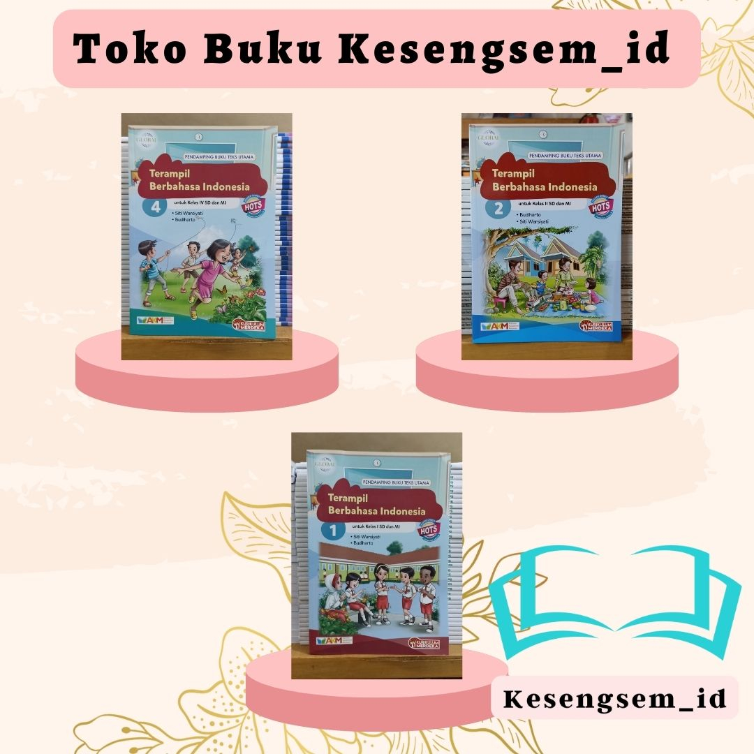 Jual Buku Terampil Berbahasa Indonesia Kelas 1 2 3 4 5 6 SD MI