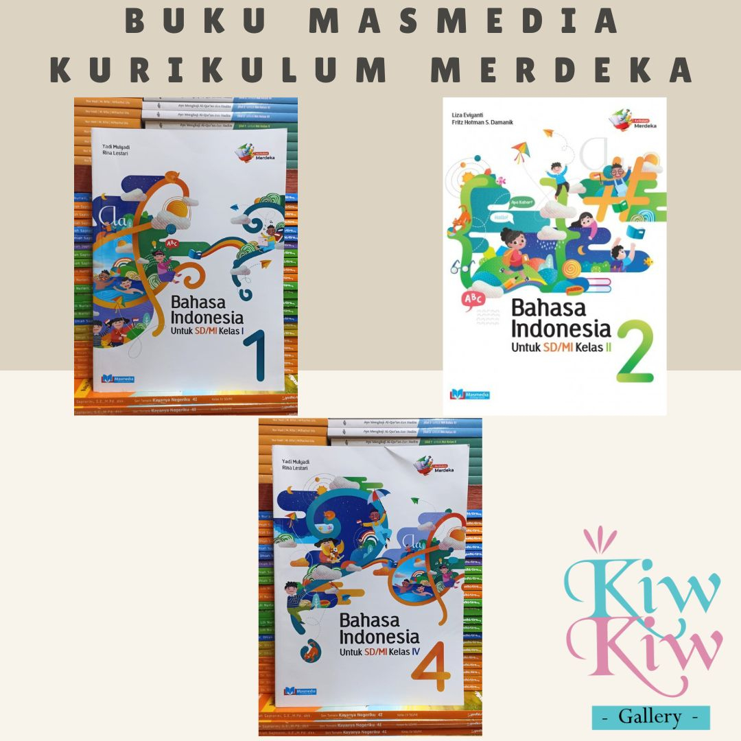 Jual Buku Bahasa Indonesia Kelas 1 2 3 4 5 6 SD MI Kurikulum