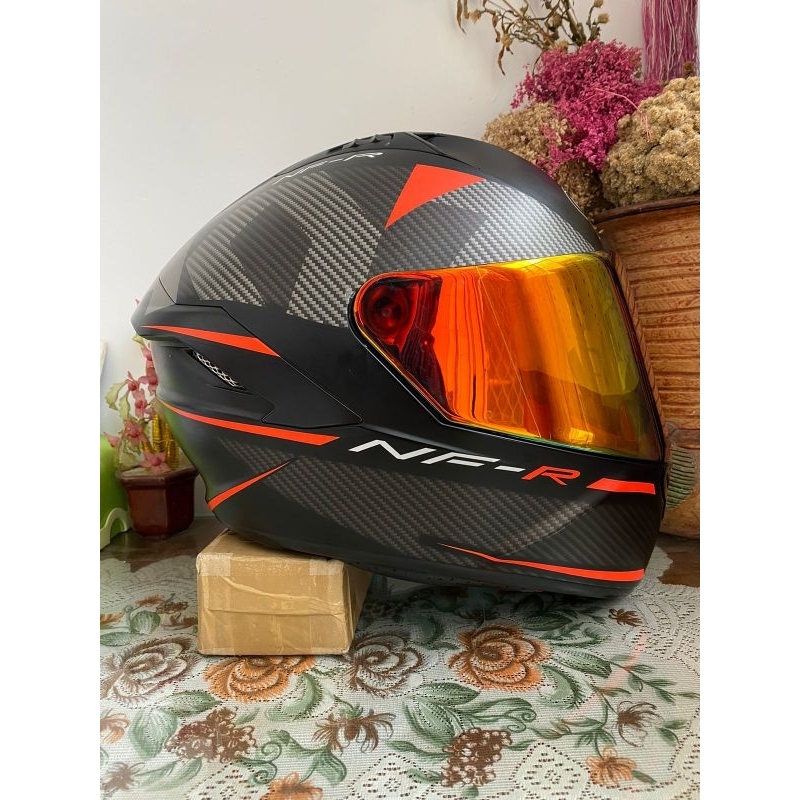 Jual Helm Kyt Nfr Red Logos Shopee Indonesia