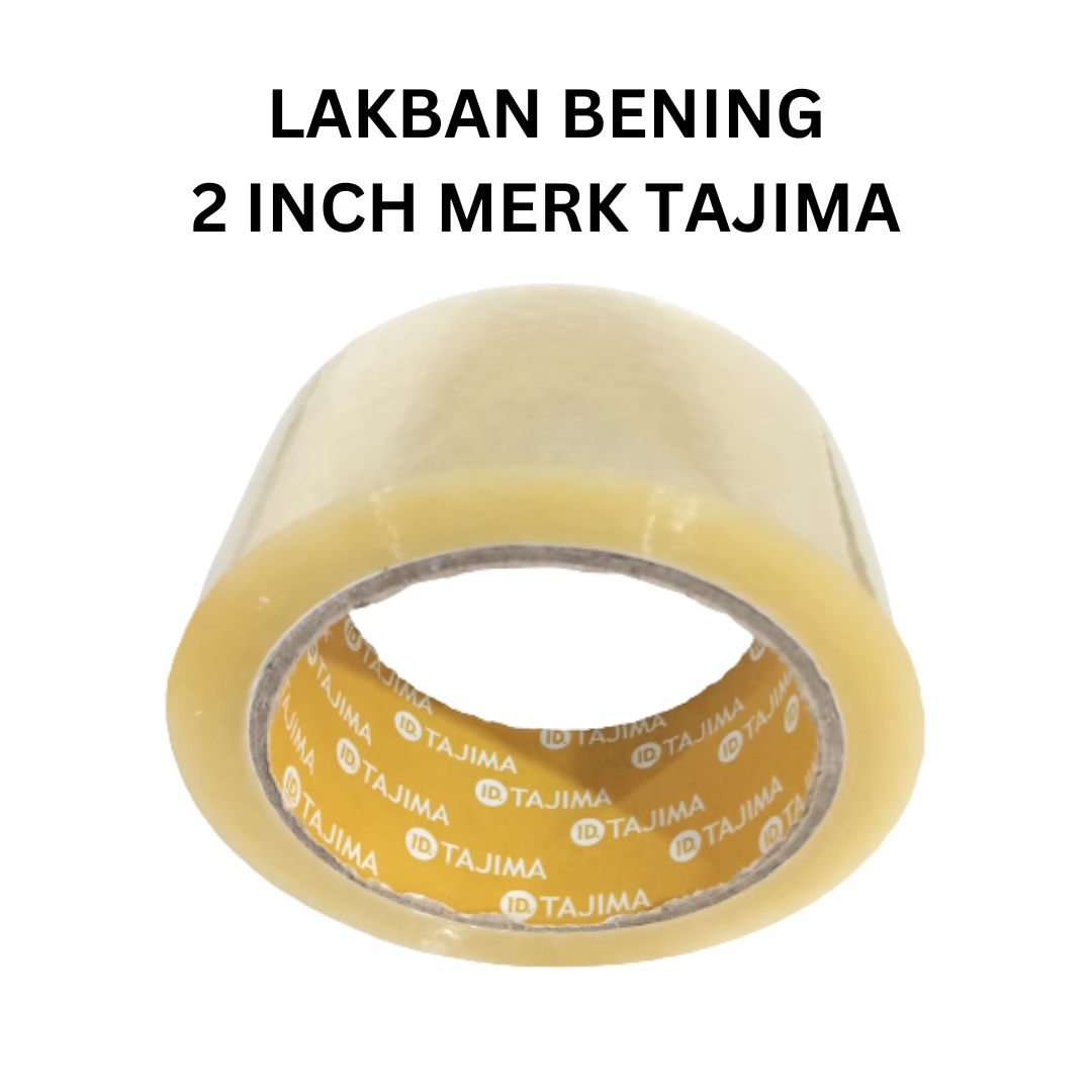 Jual Lakban Bening 12mm 24mm 45mm Selotip Tape Solasi Lakban