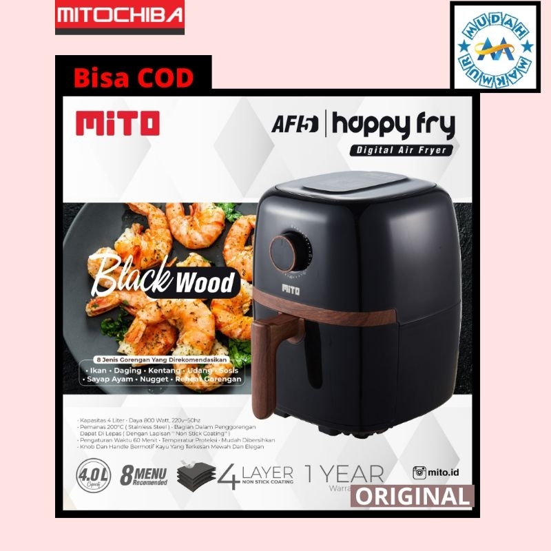 Jual Mito Digital Air Fryer Mito Af Af Af Happy Fry Happyfry