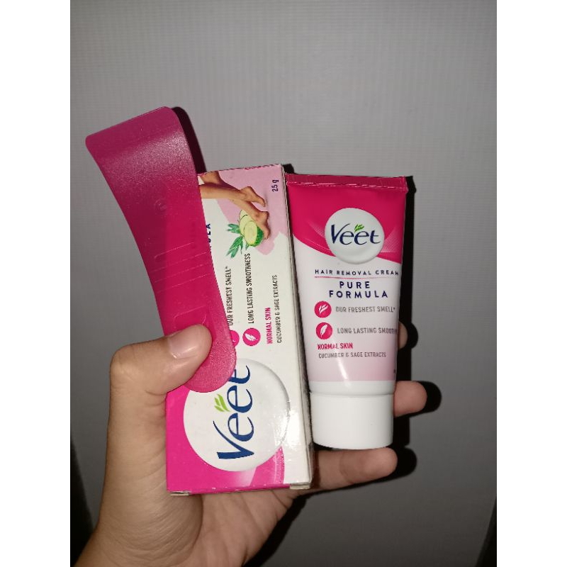 Jual New Veet Hair Removal Cream Pink Shopee Indonesia