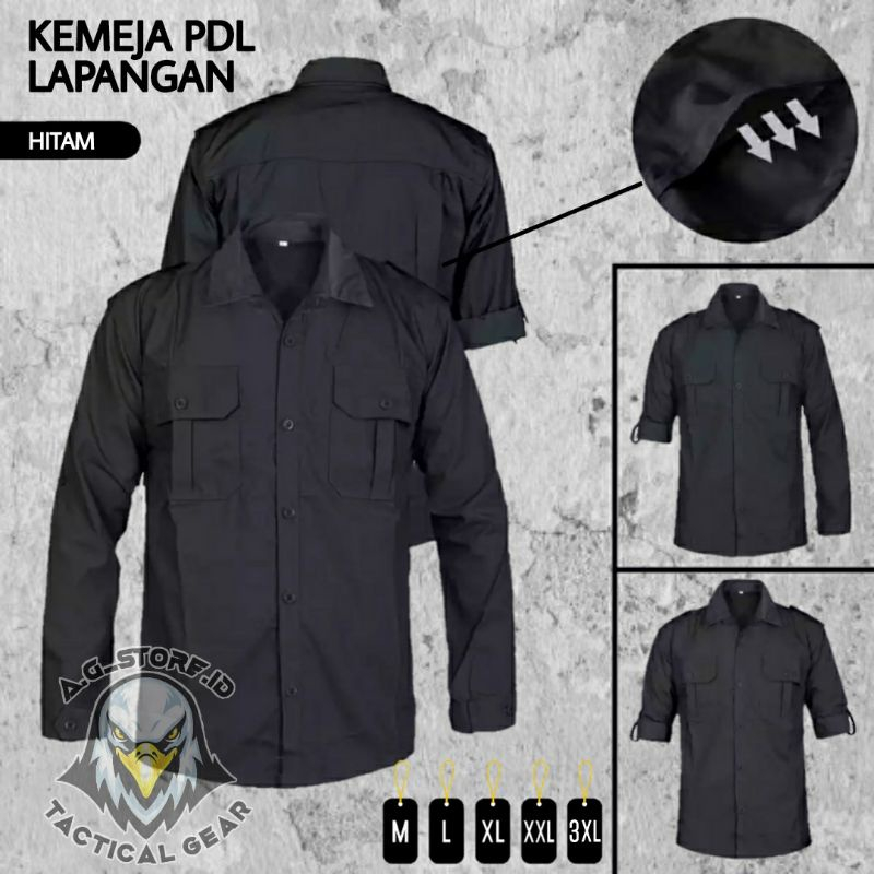 Jual Seragam Baju Kemeja Lapangan Tactical Panjang Trans Tv Net Tv Pdl