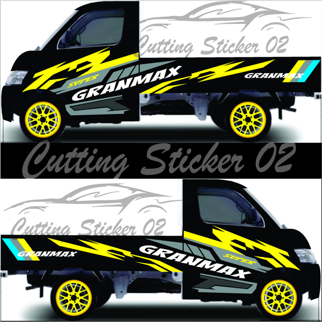 Jual STICKER MOBIL PICK UP GRANMAX STICKER MOBIL DAIHATSU GRANMAX