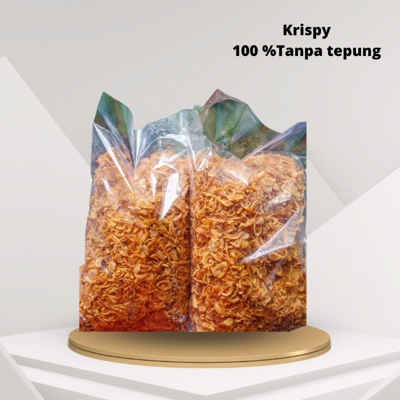 Jual Brambang Goreng Tanpa Tepung Krispy Super Premium Putri Mangu