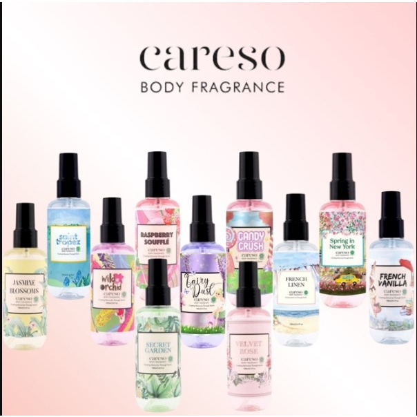 Jual Careso Body Fragrance Body Mist Parfume Badan Aroma Mewah