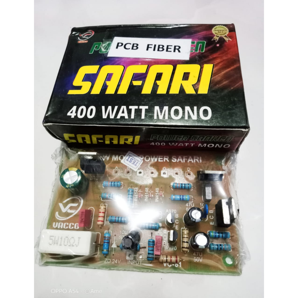 Jual Driver SAFARI Super 400W Mono PCB Fiber By VACCO Shopee Indonesia