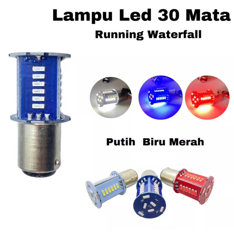 Jual Lampu Stop Belakang Stop Rem Mata Running Led Universal