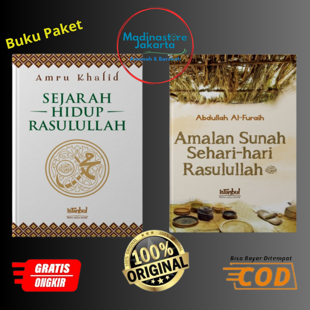 Jual Buku Paket Sejarah Hidup Rasulullah Amalan Sunah Sehari Hari