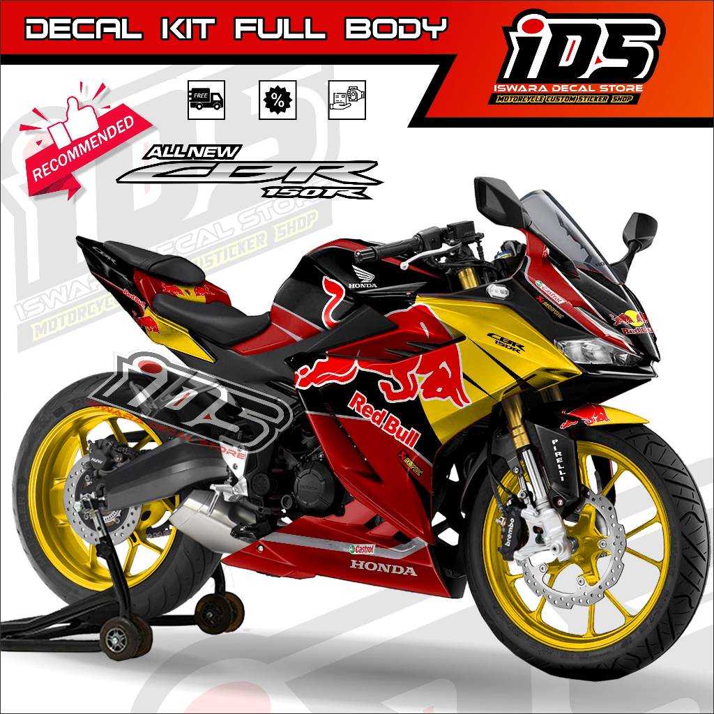 Jual Decal Cbr 150r 2021 Full Body Decal Cbr 150r New Full Body Stiker