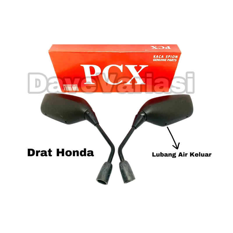 Jual 2 Pcs Spion Standar Honda PCX Kaca Cembung Import Universal