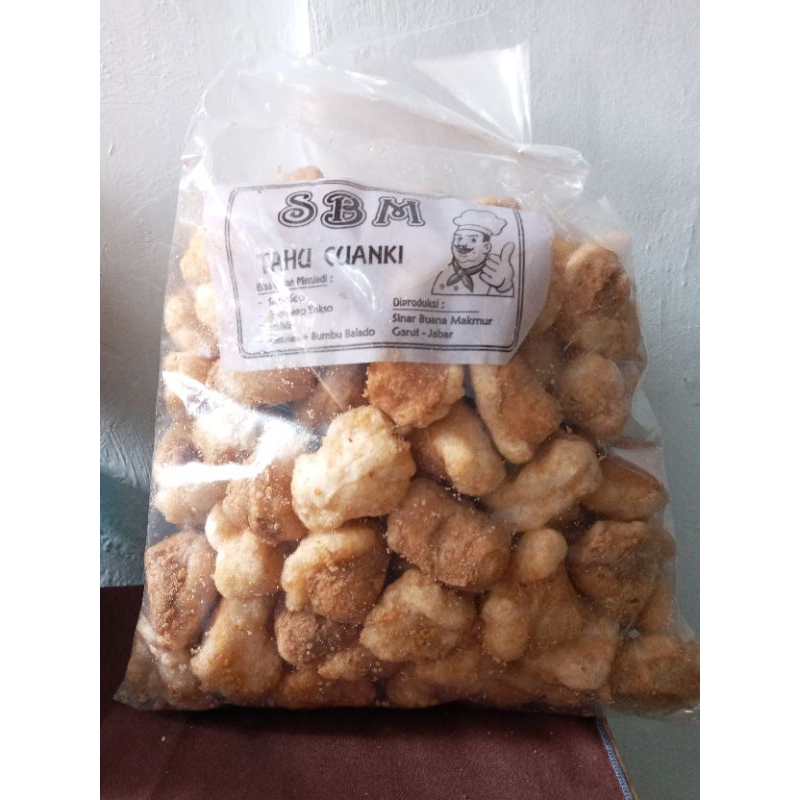 Jual Cuanki Tahu Kering Bulat Gram Garut Shopee Indonesia