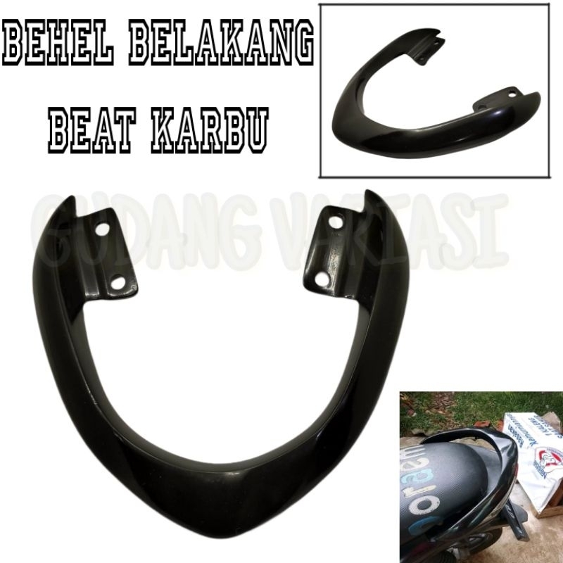 Jual BEHEL JOK BELAKANG BEAT KARBU LAMA Begel Pegangan Belakang Model