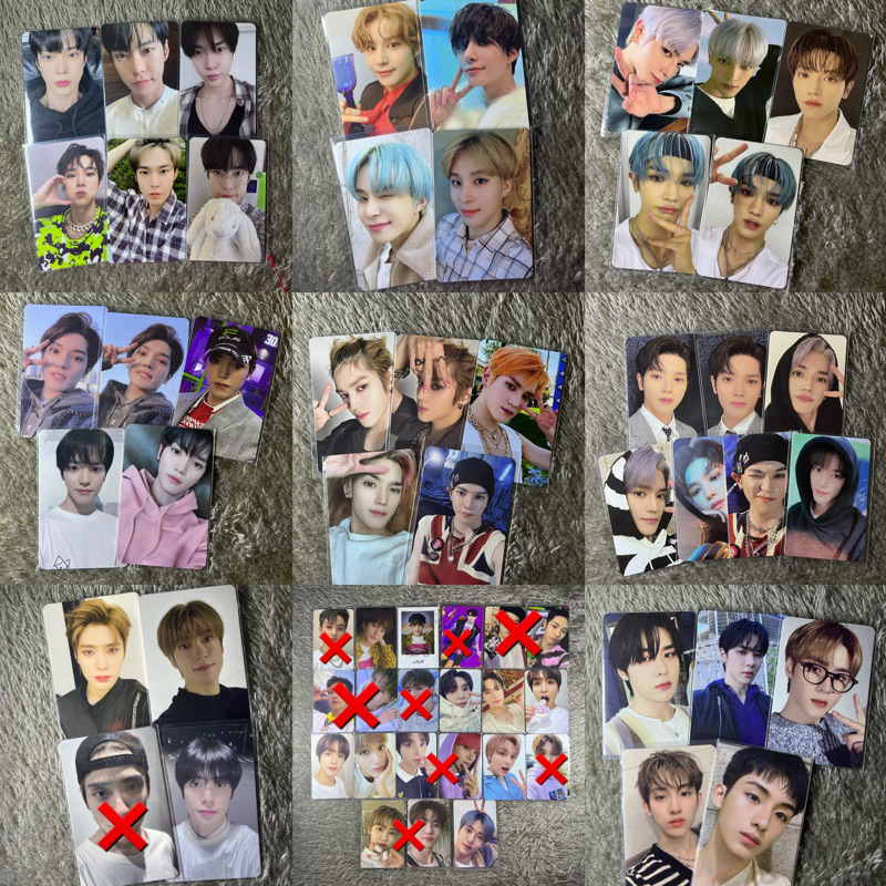 Jual Restock Taeyong Yuta Jaehyun Photocard Pc Nct Wtmc Sticker