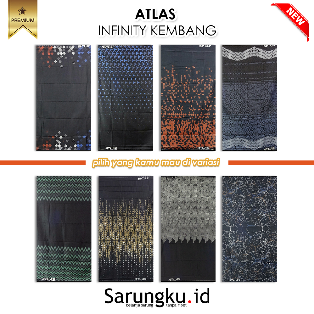 Jual Sarung Atlas Infinity Kembang Batik Shopee Indonesia