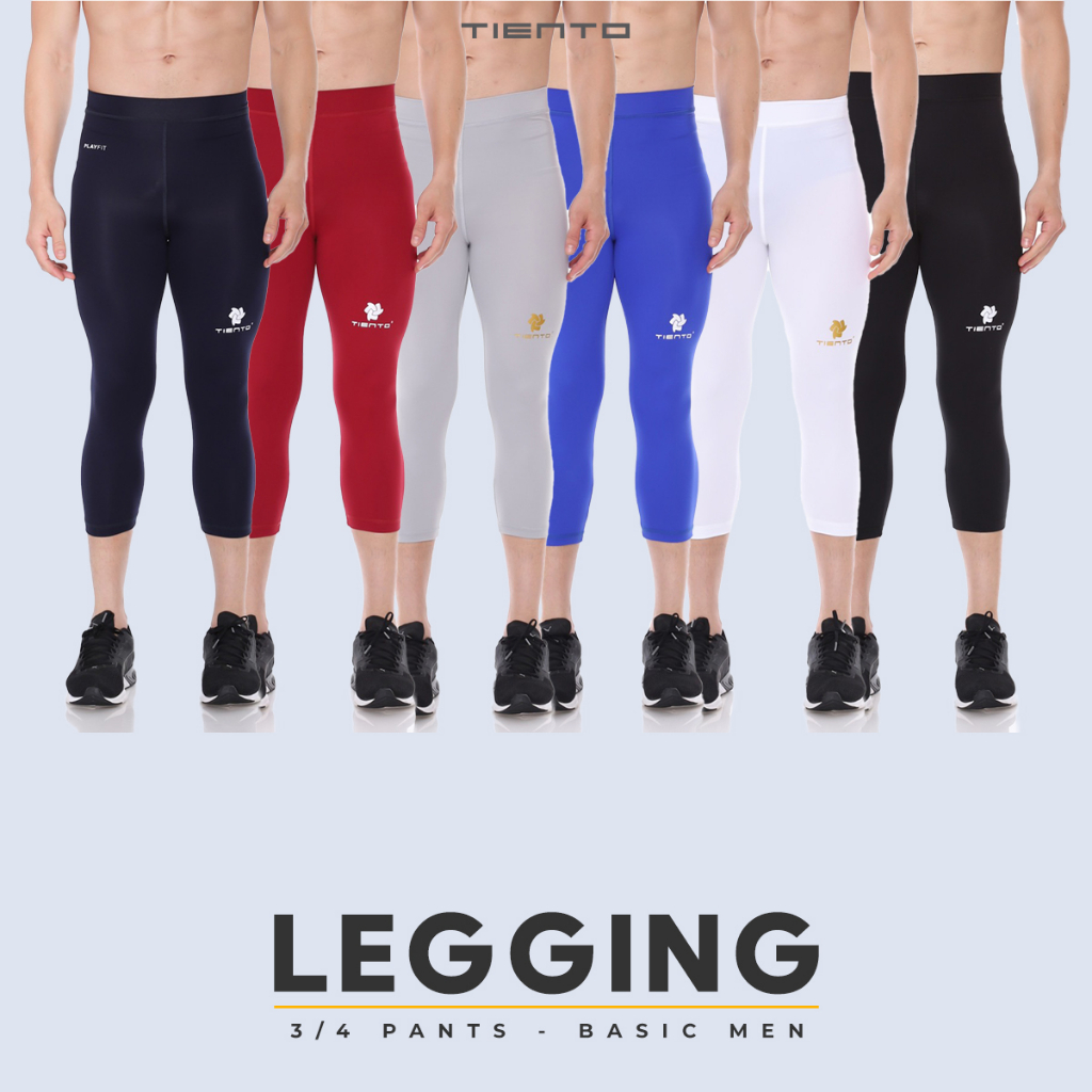 Jual Tiento Baselayer Celana Legging Leging Ketat Olahraga Pants