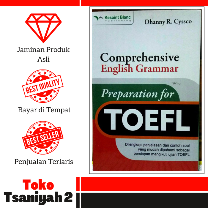 Jual Buku Persiapan Ujian Kesaint Blanc Comprehensive English Grammar