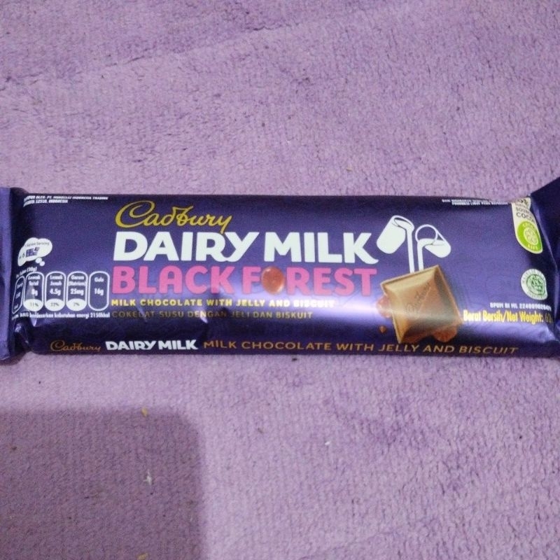 Jual Cadbury Dairy Milk Black Forest 62gr Shopee Indonesia