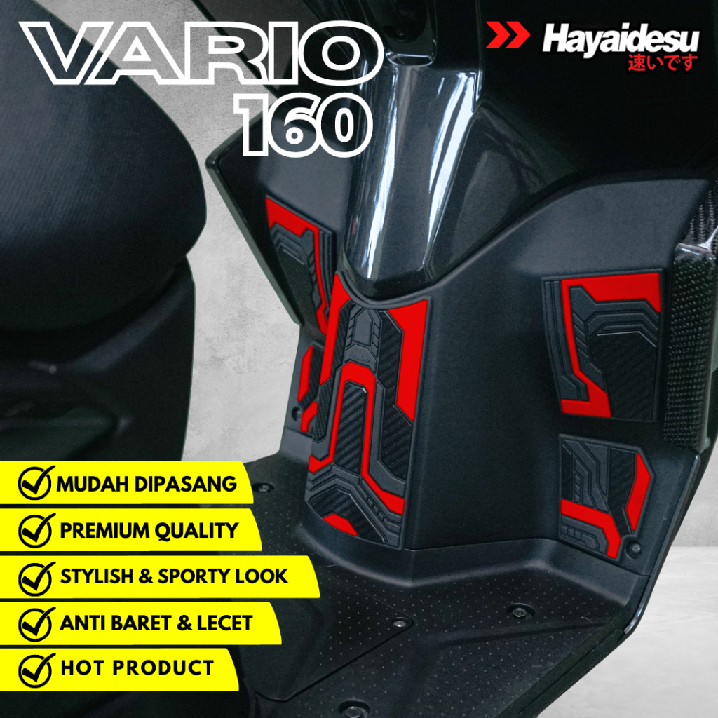 Jual Hayaidesu Vario FI Click 160 Deck Pad Body Protector Cover