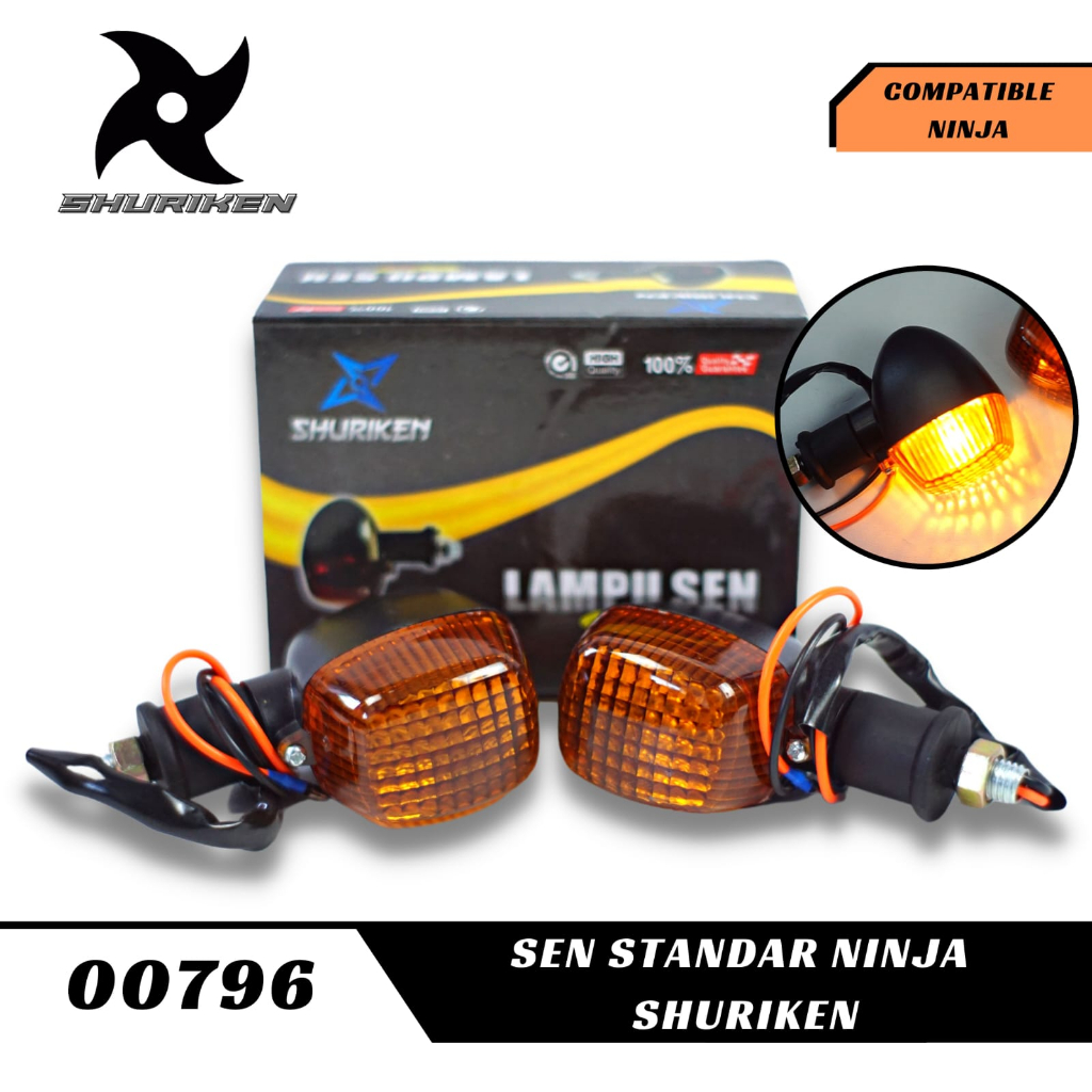 Jual Lampu Sen Ninja Shuriken Lampu Sein Ninja Riting Renteng Ninja Rr