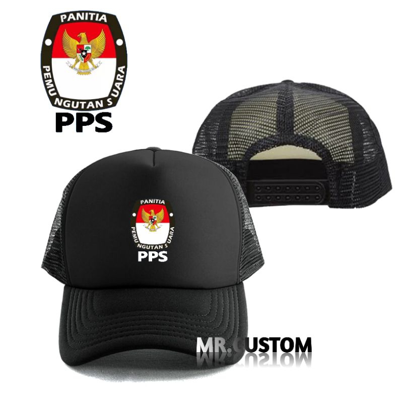 Jual Topi Jaring Outdoor KPPS Topi Trucker Santai Pria Wanita Dewasa