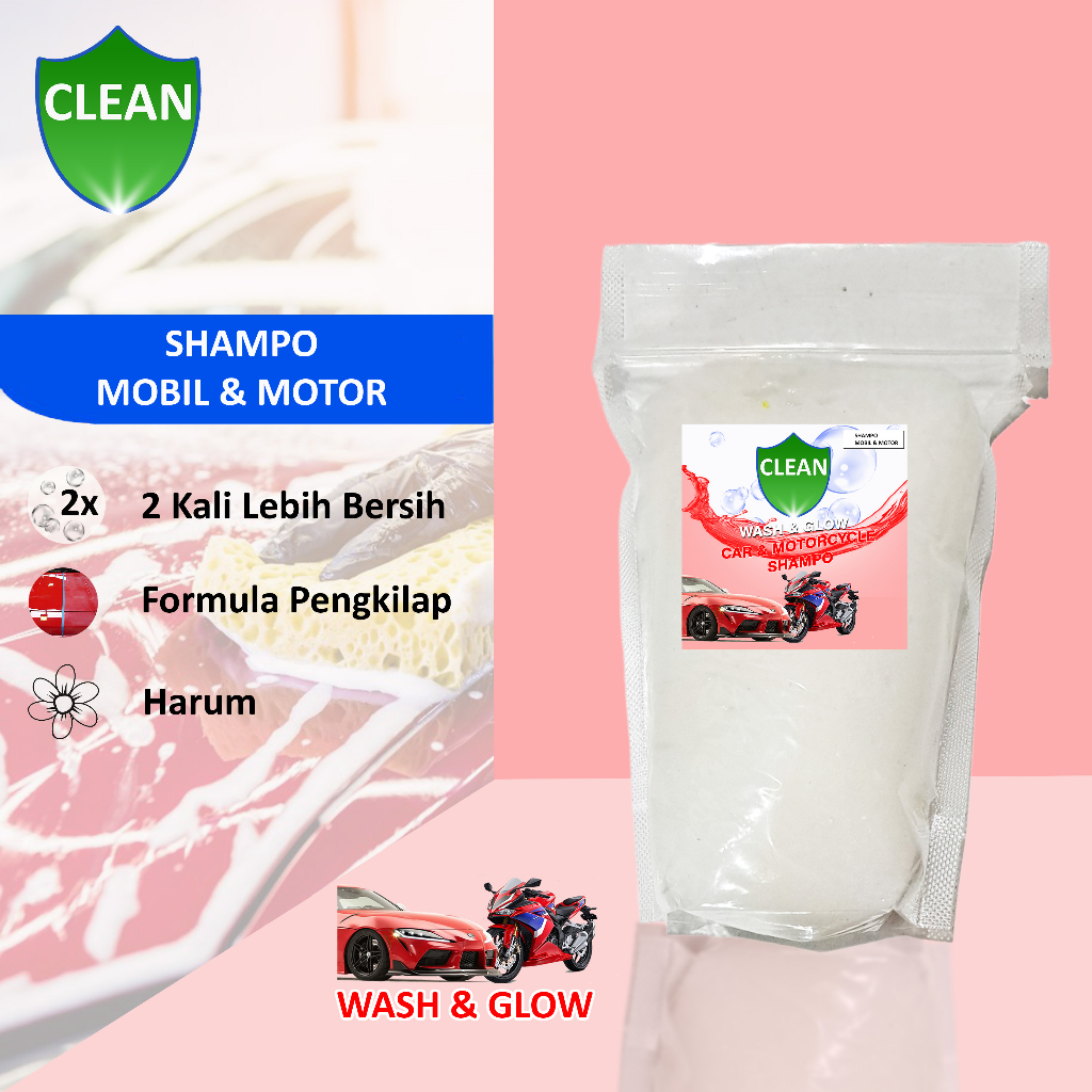 Jual Shampoo Mobil Motor L Biang Sabun Liter Snow Wash Refill