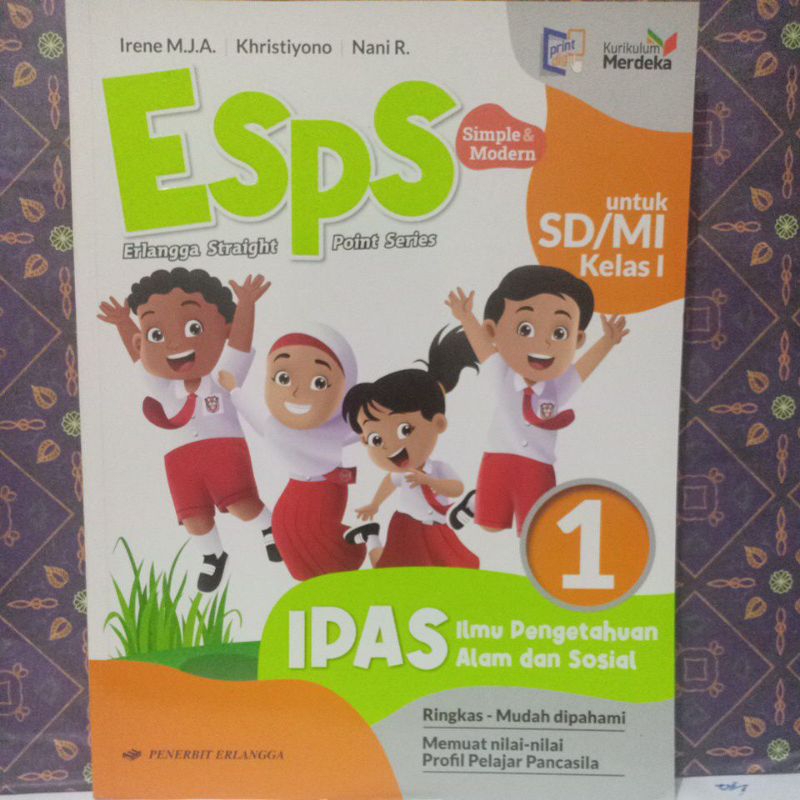 Jual Kurikulum Merdeka Ipas Ilmu Pengetahuan Alam Dan Sosial Untuk Sd Mi Kelas Shopee