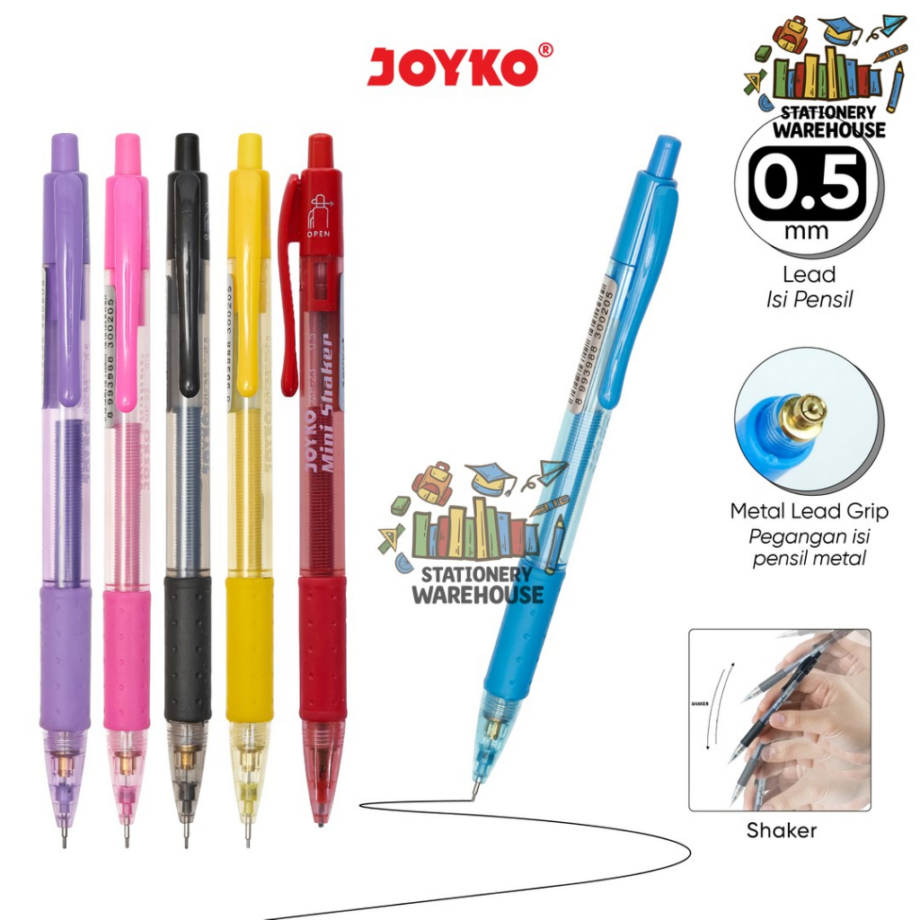 Jual Mechanical Pencil Pensil Mekanik Joyko MP 23 0 5 Mm Shopee Indonesia