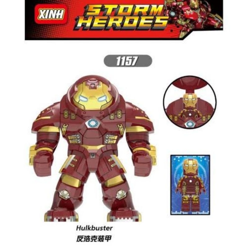 Jual Lego Ironman Hulkbuster Besar Tony Stark No Dus Iron Man Hulk