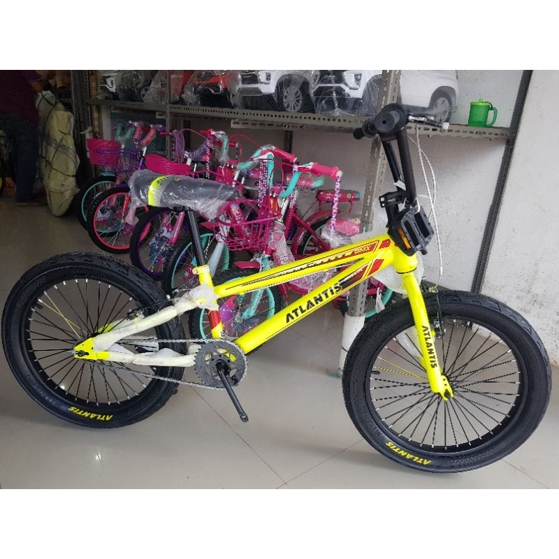 Jual Sepeda BMX 20 Inch ATLANTIS BAN JUMBO 3 0 WARNA KUNING