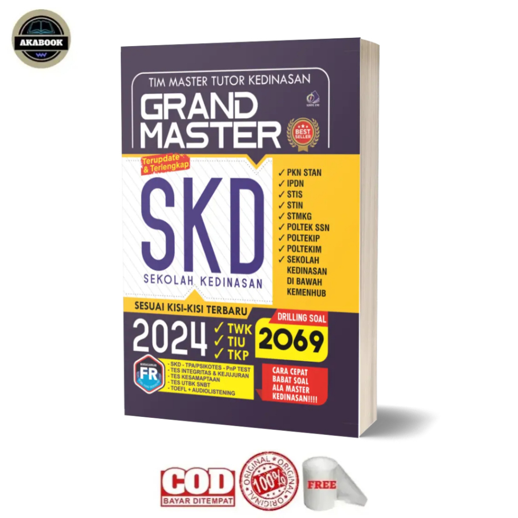 Jual Grand Master Skd Sekolah Kedinasan Terupdate Terlengkap