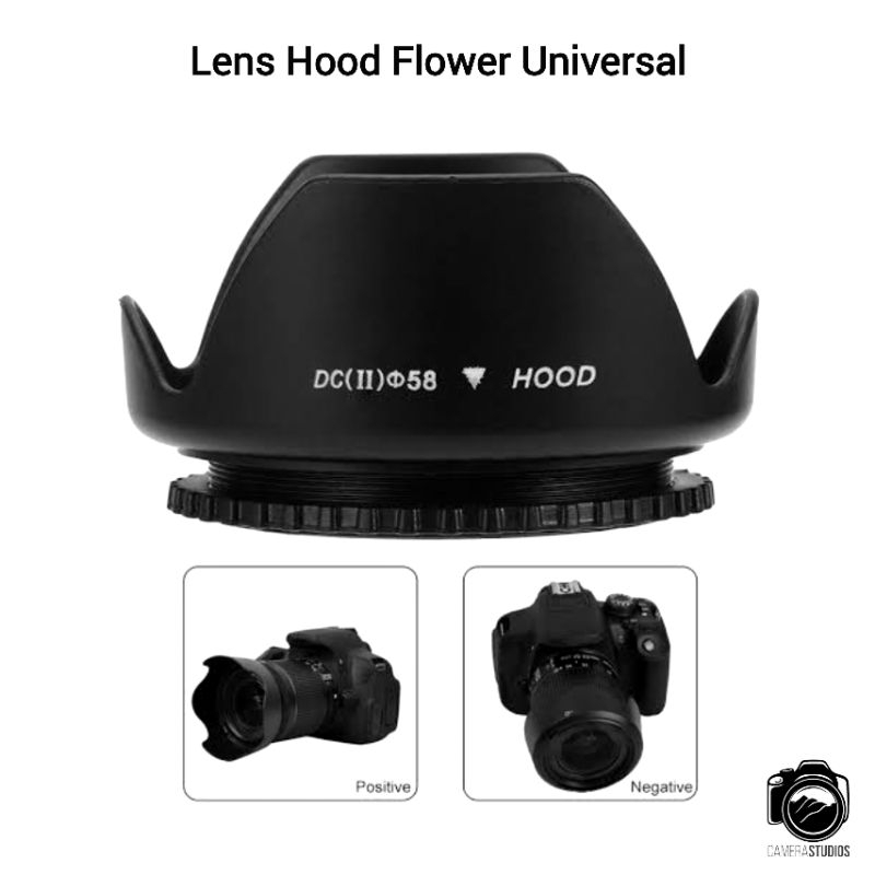 Jual Lens Hood Universal Mm Mm Mm Shopee Indonesia