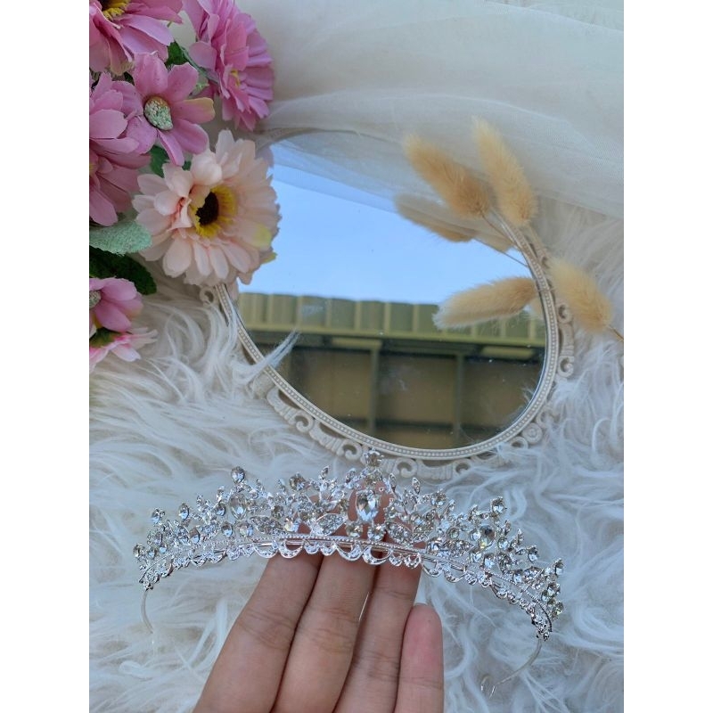 Jual 001 Mahkota Hijab Mahkota Wisuda Mahkota Wedding Tiara