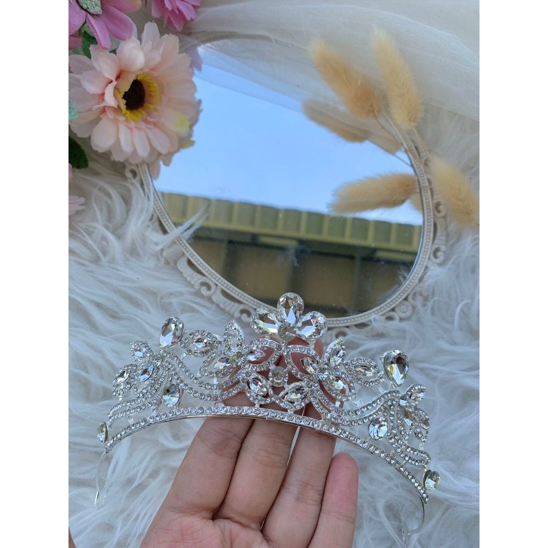 Jual Mahkota Hijab Mahkota Wisuda Mahkota Wedding Tiara