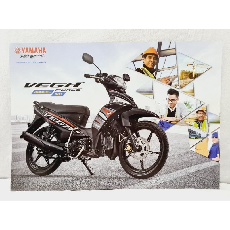 Jual Brosur Motor Yamaha Vega Force Ori Shopee Indonesia