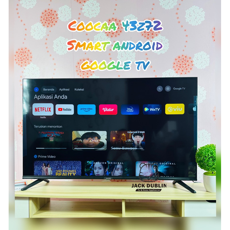 Jual Tv Led Coocaa Inch Z Z Smart Digital Tipe Terbaru