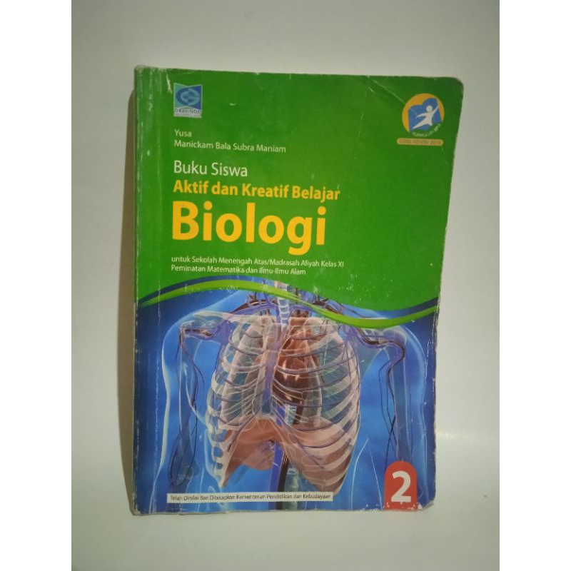 Jual Buku Siswa Aktif Dan Kreatif Belajar Biologi Untuk Sma Kelas