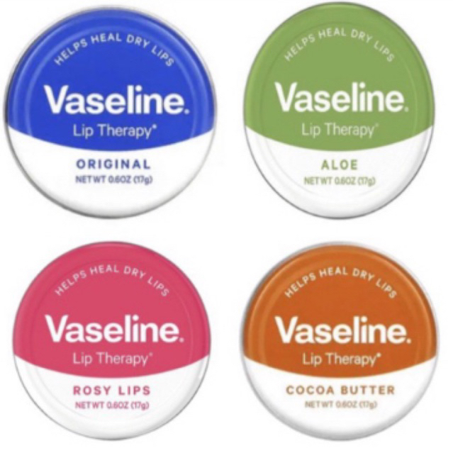 Jual Vaseline Lip Therapy Tin From UK Pelembab Bibir Shopee Indonesia