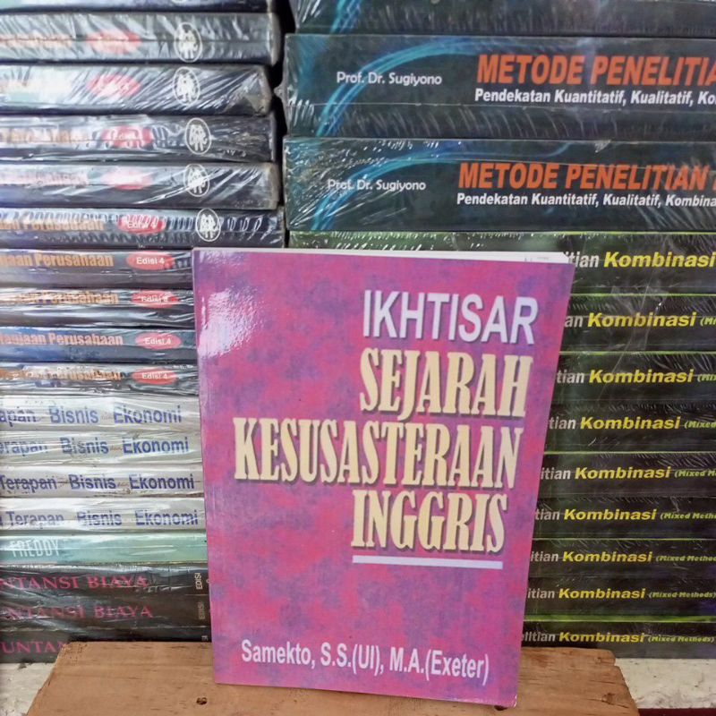 Jual Buku Ikhtisar Sejarah Kesusastraan Inggris Ready Shopee Indonesia