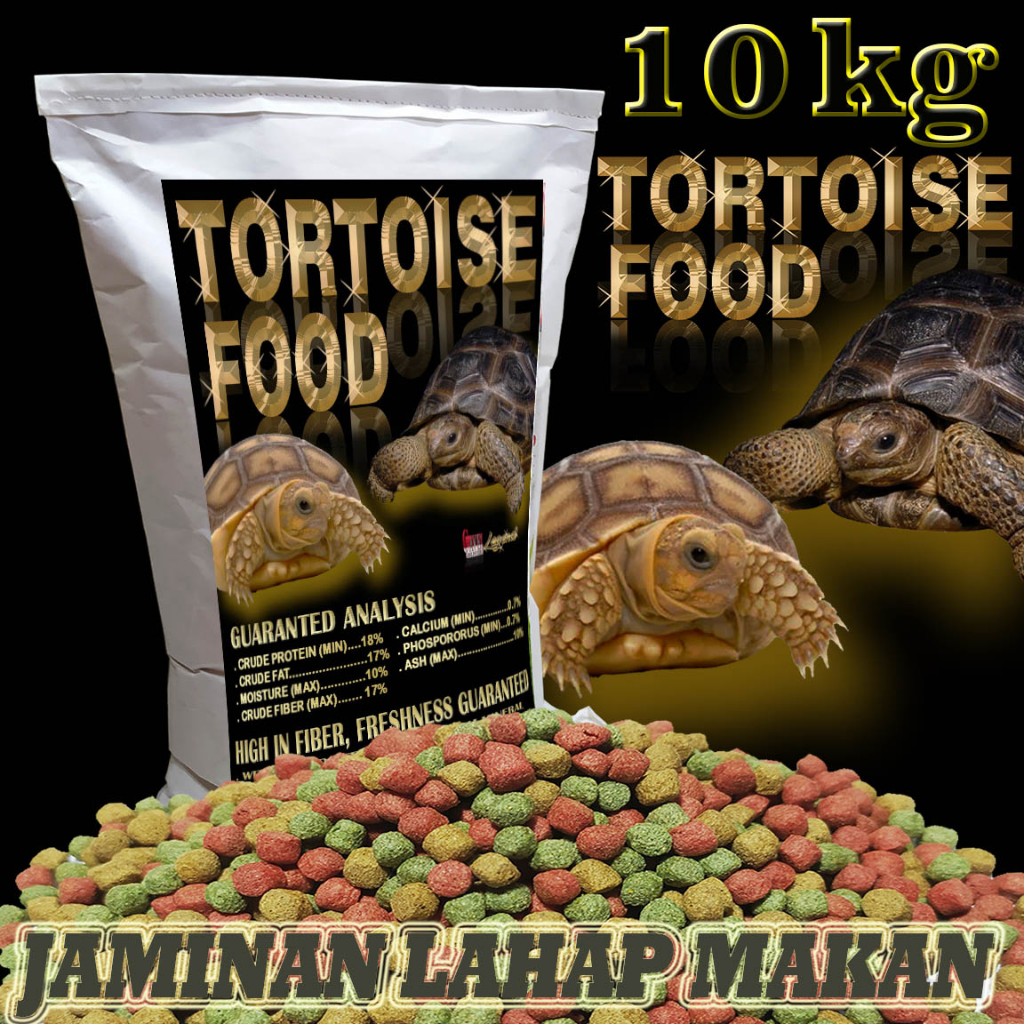 Jual Kg Makanan Tortoise Food Sulcata Mix Pakan Kurakura Darat Indian