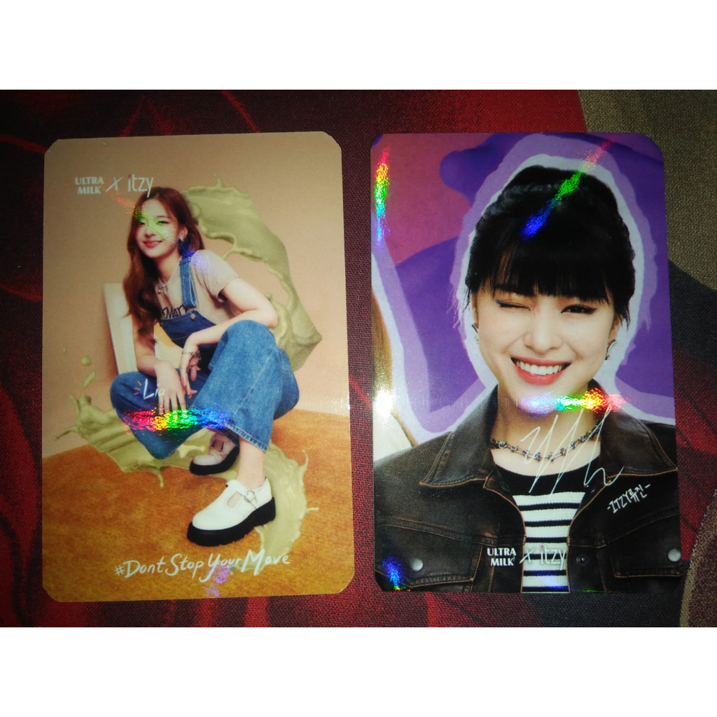 Jual OFFICIAL PHOTOCARD OREO X BLACKPINK LISA JENNIE ROSE JISOO ITZY