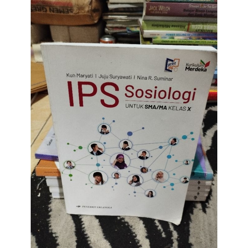 Jual Ips Sosiologi Sma Kelas Kurikulum Merdeka Erlangga Shopee