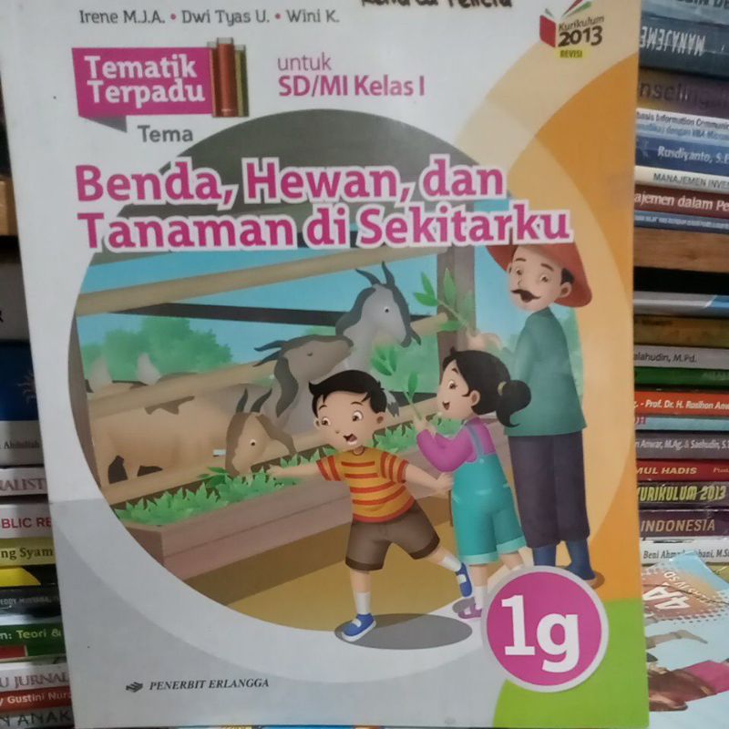 Jual TEMATIK TERPADU TEMA BENDA HEWAN DAN TANAMAN DI SEKITARKU UNTUK