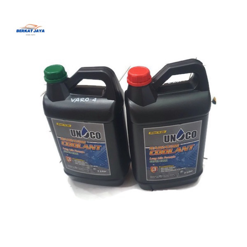 Jual Air Radiator Coolant Unoco CAR Long Life Uniq Auto Genuine Warna