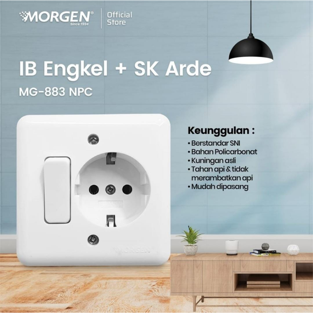 Jual Morgen Mg Npc Ib Saklar Engkel Stop Kontak Arde Inbow Inbo